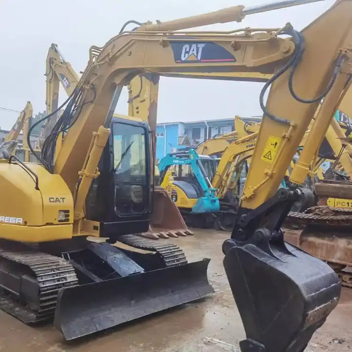8t Mini Excavator,Japan Imported Cat 308d Micro Multi Function Excavator Small Digger For Sale in Shanghai - Paletli ekskavatör: fotoğraf 1 8t Mini Excavator,Japan Imported Cat 308d Micro Multi Function Excavator Small Digger For Sale in Shanghai - Paletli ekskavatör: fotoğraf 1