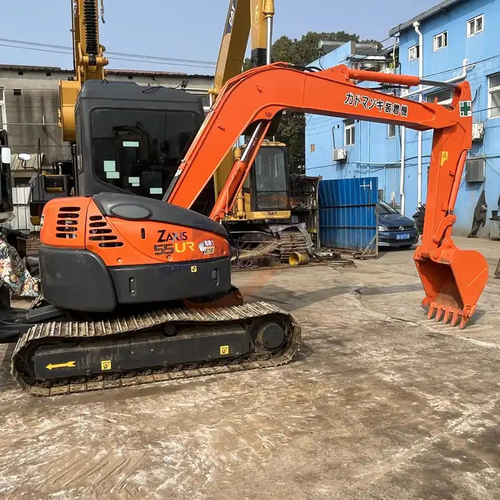 All original mini excavator hitachi used ZX55 ZX60 ZX70 small second hand excavator made in Japan - Paletli ekskavatör: fotoğraf 2 All original mini excavator hitachi used ZX55 ZX60 ZX70 small second hand excavator made in Japan - Paletli ekskavatör: fotoğraf 2