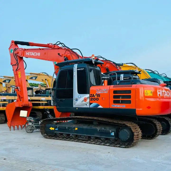 Japan Original 20t Excavator Hitachi Zx200-3g Zx200 Crawler Excavator With 6bg1 Engine Hitachi Excavator - Paletli ekskavatör: fotoğraf 1 Japan Original 20t Excavator Hitachi Zx200-3g Zx200 Crawler Excavator With 6bg1 Engine Hitachi Excavator - Paletli ekskavatör: fotoğraf 1