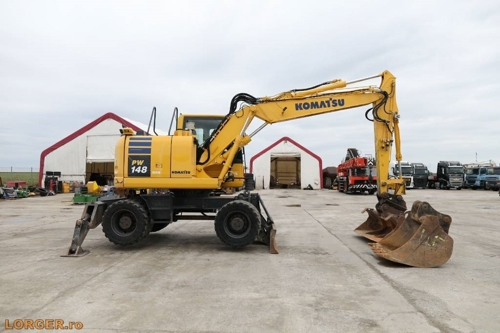 Komatsu PW 148-10 - Tekerlekli ekskavatör: fotoğraf 3 Komatsu PW 148-10 - Tekerlekli ekskavatör: fotoğraf 3