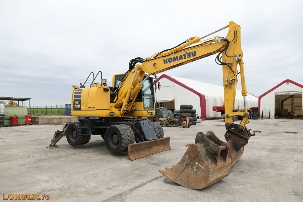 Komatsu PW 148-10 - Tekerlekli ekskavatör: fotoğraf 2 Komatsu PW 148-10 - Tekerlekli ekskavatör: fotoğraf 2