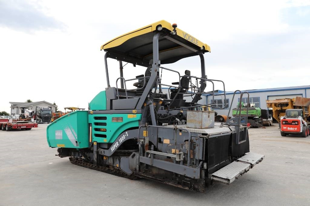 Vögele Super 1800 - 2 - Asfalt serici: fotoğraf 5 Vögele Super 1800 - 2 - Asfalt serici: fotoğraf 5