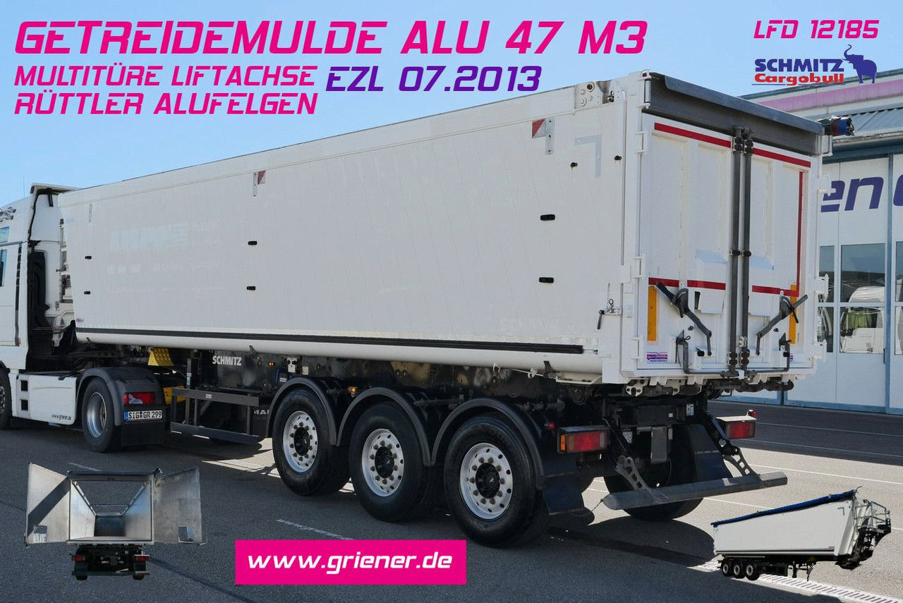 Schmitz Cargobull ALUMULDE 50 m³ SKI 24 SL 9,6/ 47m3 /MULTITÜRE - Damperli dorse: fotoğraf 1 Schmitz Cargobull ALUMULDE 50 m³ SKI 24 SL 9,6/ 47m3 /MULTITÜRE - Damperli dorse: fotoğraf 1