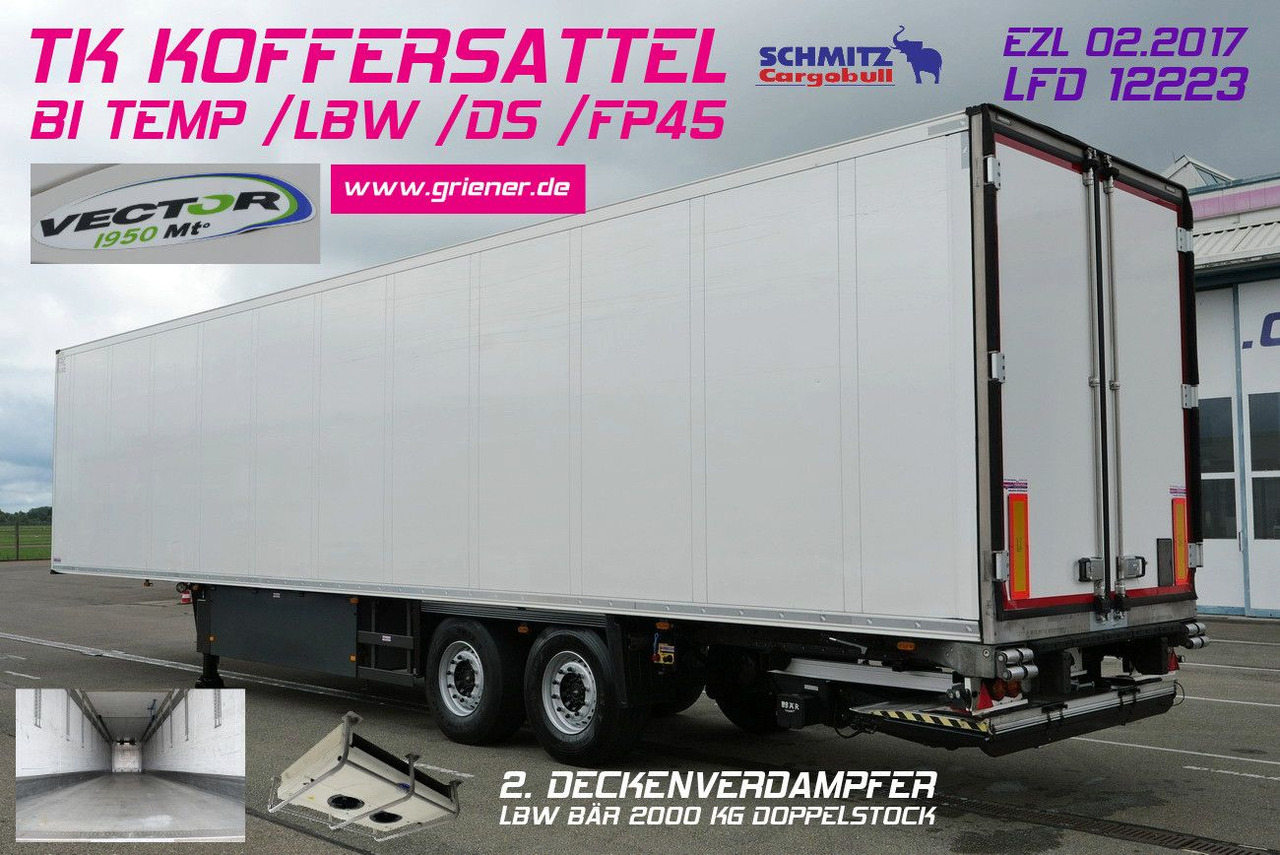 Schmitz Cargobull SKO 18 /BI TEMP / LBW BÄR / FP45 /VECTOR 1950 MT - Frigorifik dorse: fotoğraf 1 Schmitz Cargobull SKO 18 /BI TEMP / LBW BÄR / FP45 /VECTOR 1950 MT - Frigorifik dorse: fotoğraf 1