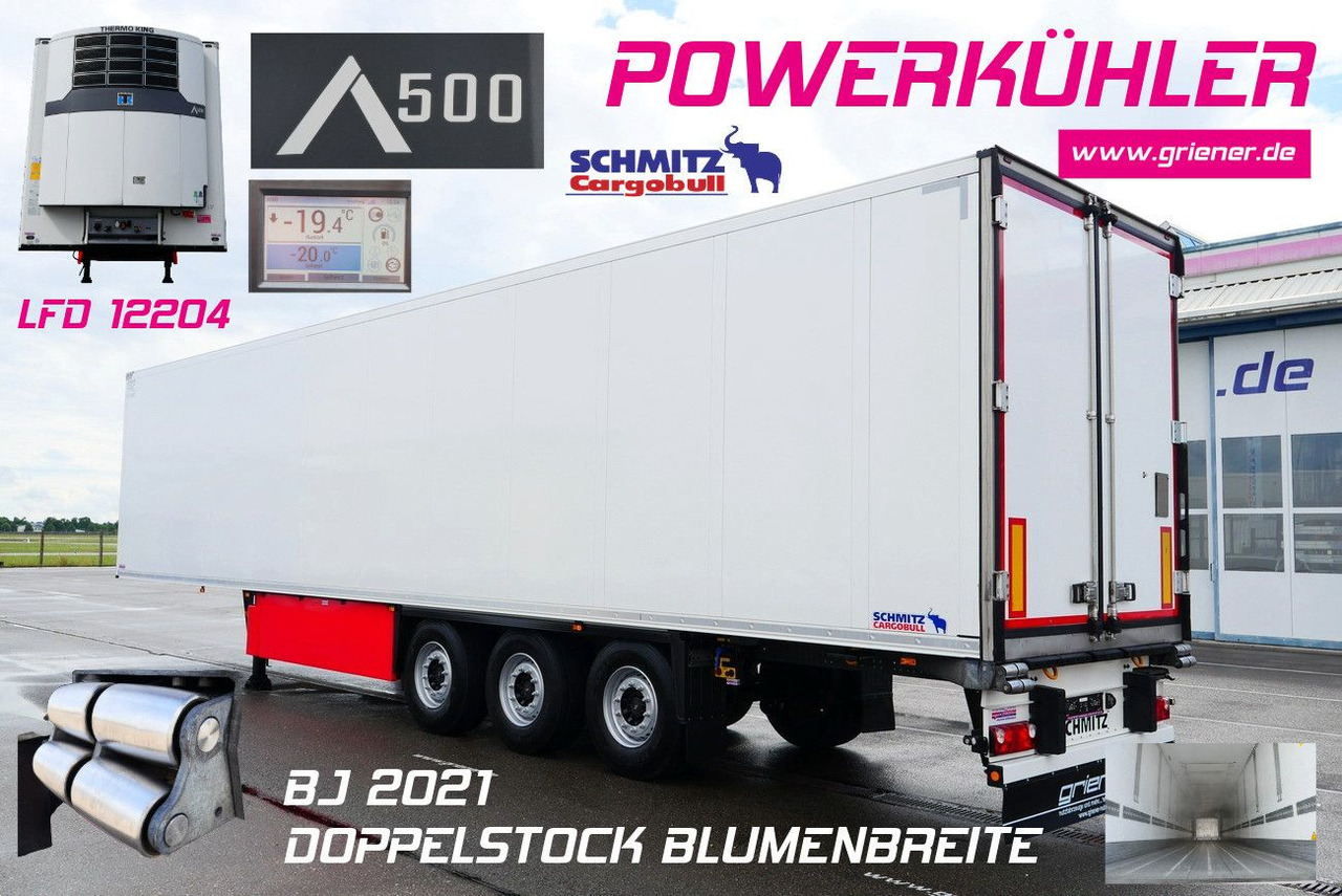 Schmitz Cargobull SKO 24/DOPPELSTOCK BLUMEN TK A500 DRP FP 45 - Kapalı karoser dorse: fotoğraf 1 Schmitz Cargobull SKO 24/DOPPELSTOCK BLUMEN TK A500 DRP FP 45 - Kapalı karoser dorse: fotoğraf 1