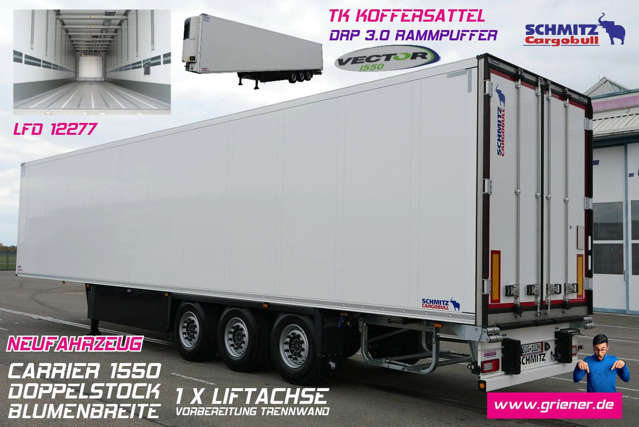 Schmitz Cargobull SKO 24/FP 45 cool /V7 / DOPPELSTOCK/DRP/ 1550 - Frigorifik dorse: fotoğraf 1 Schmitz Cargobull SKO 24/FP 45 cool /V7 / DOPPELSTOCK/DRP/ 1550 - Frigorifik dorse: fotoğraf 1