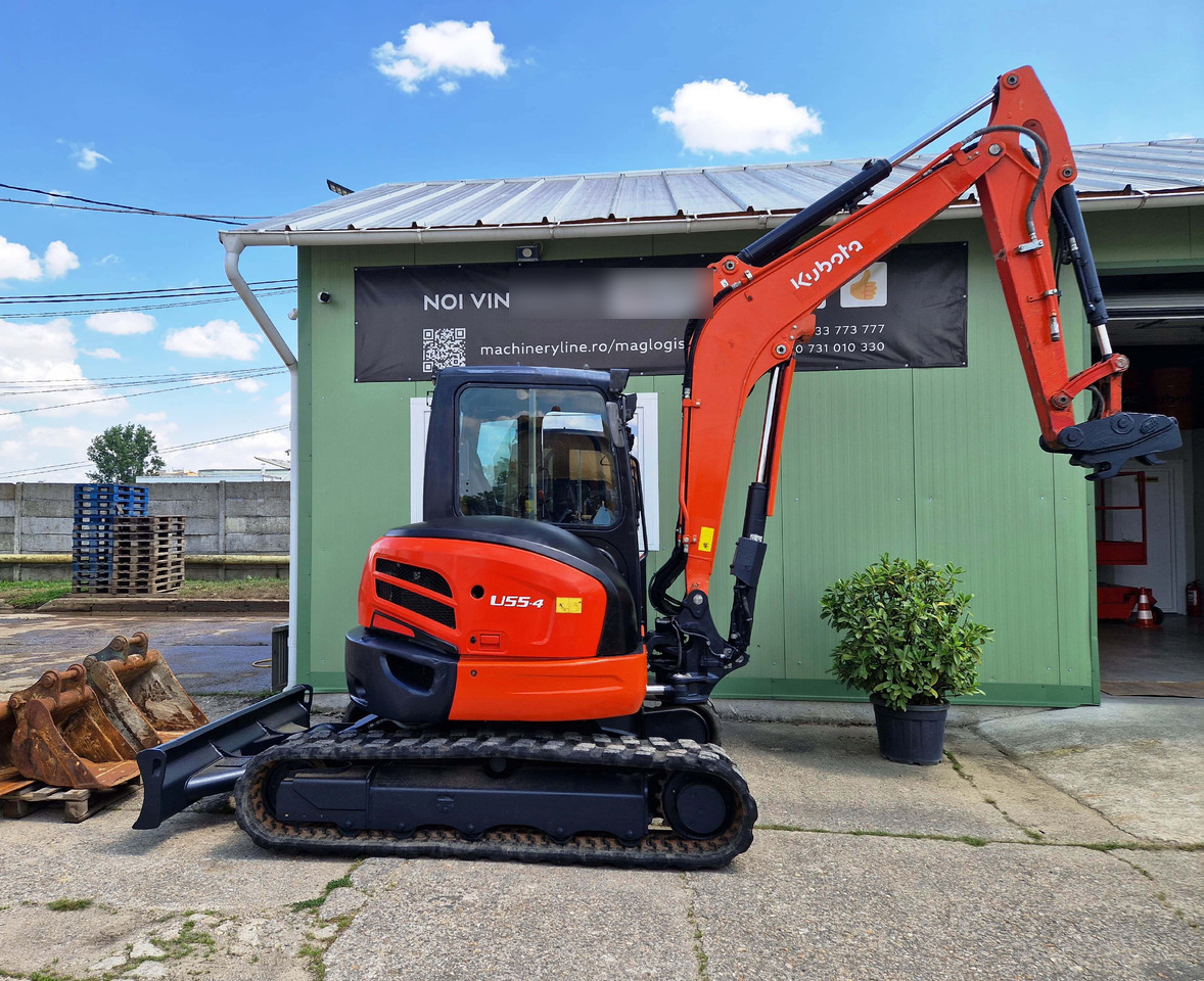 KUBOTA U55 - Mini ekskavatör: fotoğraf 1 KUBOTA U55 - Mini ekskavatör: fotoğraf 1
