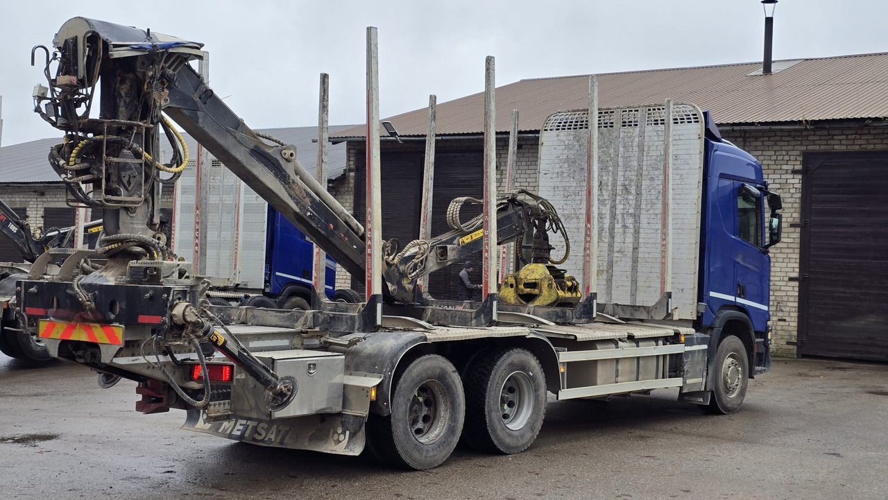 SCANIA R450 - Tomruk kamyonu, Vinçli kamyon: fotoğraf 4 SCANIA R450 - Tomruk kamyonu, Vinçli kamyon: fotoğraf 4