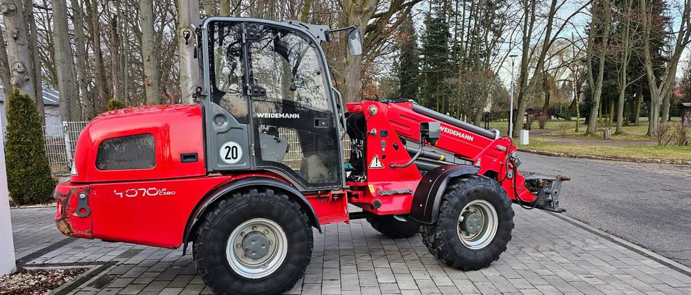 Weidemann 4070 - Teleskopik tekerlekli yükleyici: fotoğraf 1 Weidemann 4070 - Teleskopik tekerlekli yükleyici: fotoğraf 1