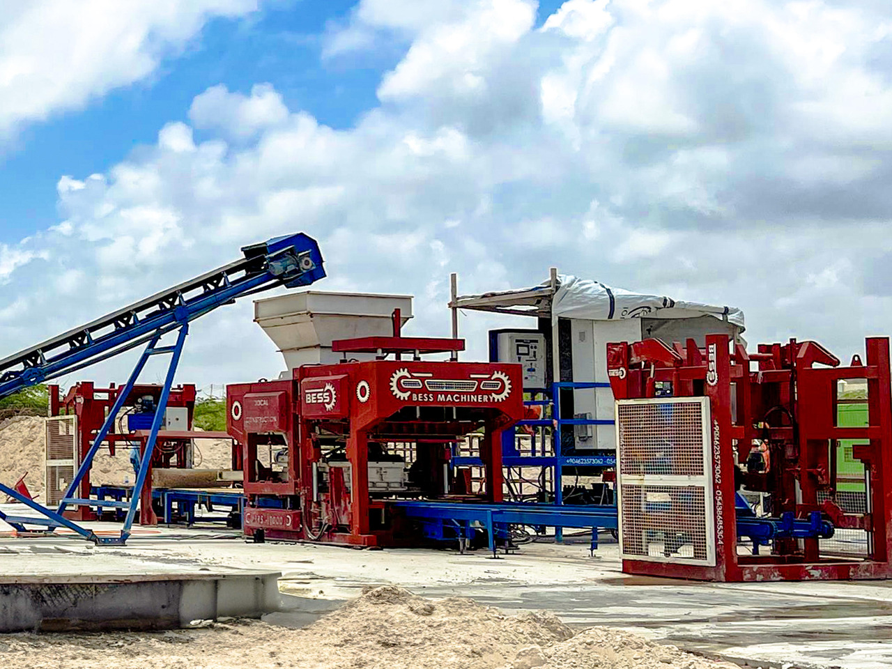 Beton blok makinası Fully Automatic Concrete Block Machine | PRS-1000 Bess Machine: fotoğraf 7