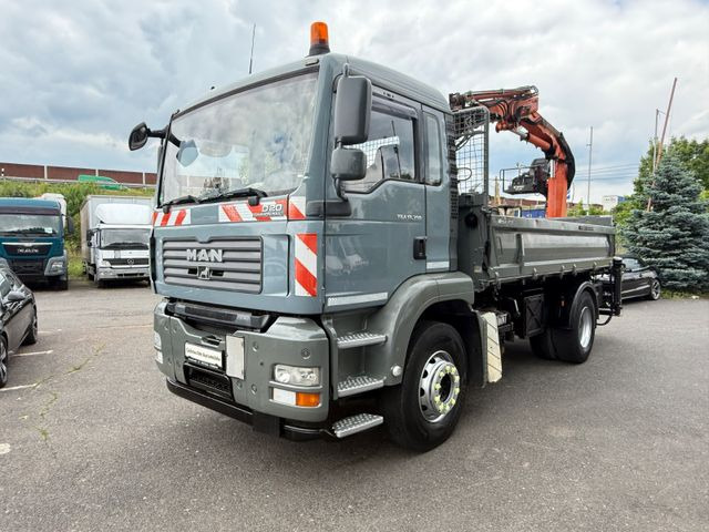 MAN TGA 18.350 Kran Terex - Damperli kamyon, Vinçli kamyon: fotoğraf 2 MAN TGA 18.350 Kran Terex - Damperli kamyon, Vinçli kamyon: fotoğraf 2