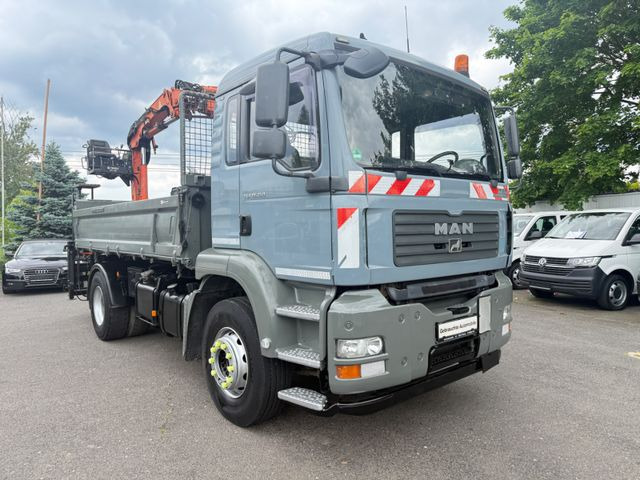 MAN TGA 18.350 Kran Terex - Damperli kamyon, Vinçli kamyon: fotoğraf 1 MAN TGA 18.350 Kran Terex - Damperli kamyon, Vinçli kamyon: fotoğraf 1