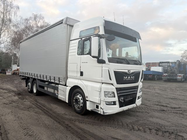 MAN TGX 26.460 FG 6x2 Motorschaden - Tenteli kamyon: fotoğraf 3 MAN TGX 26.460 FG 6x2 Motorschaden - Tenteli kamyon: fotoğraf 3