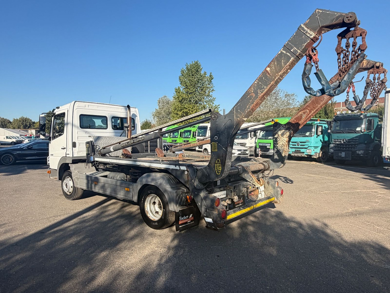 Damperli kamyon Mercedes-Benz Atego 1018 Absetzkipper: fotoğraf 9