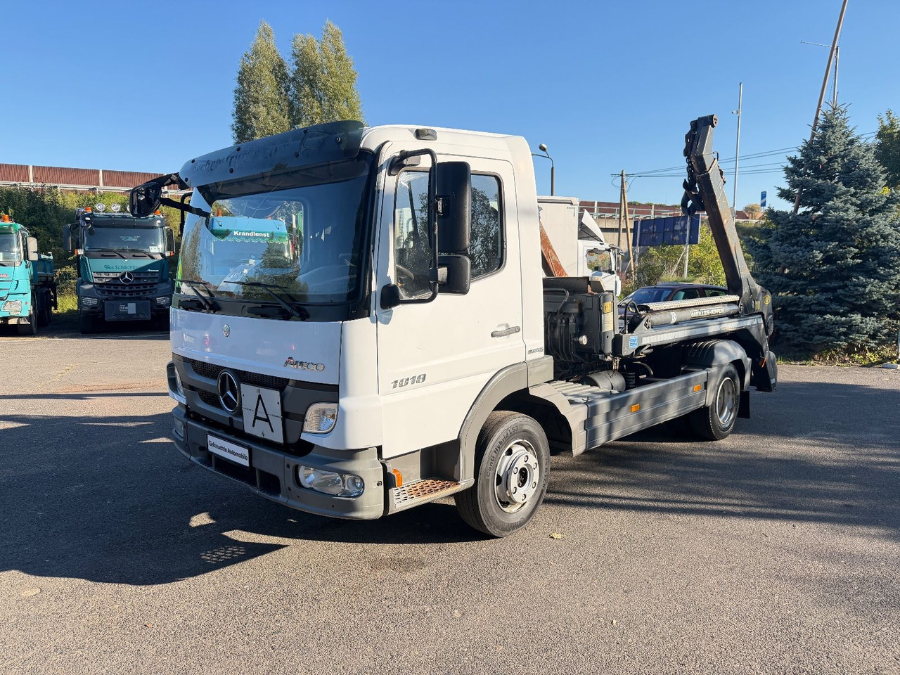 Mercedes-Benz Atego 1018 Absetzkipper - Damperli kamyon: fotoğraf 3 Mercedes-Benz Atego 1018 Absetzkipper - Damperli kamyon: fotoğraf 3