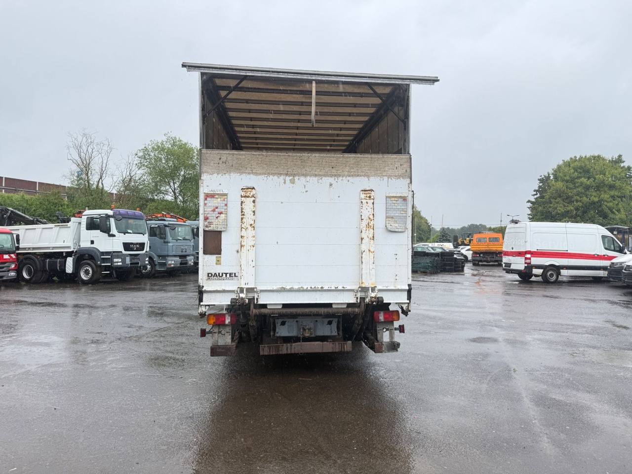 Mercedes-Benz Atego 1222 LbW Klima - Tenteli kamyon: fotoğraf 4 Mercedes-Benz Atego 1222 LbW Klima - Tenteli kamyon: fotoğraf 4