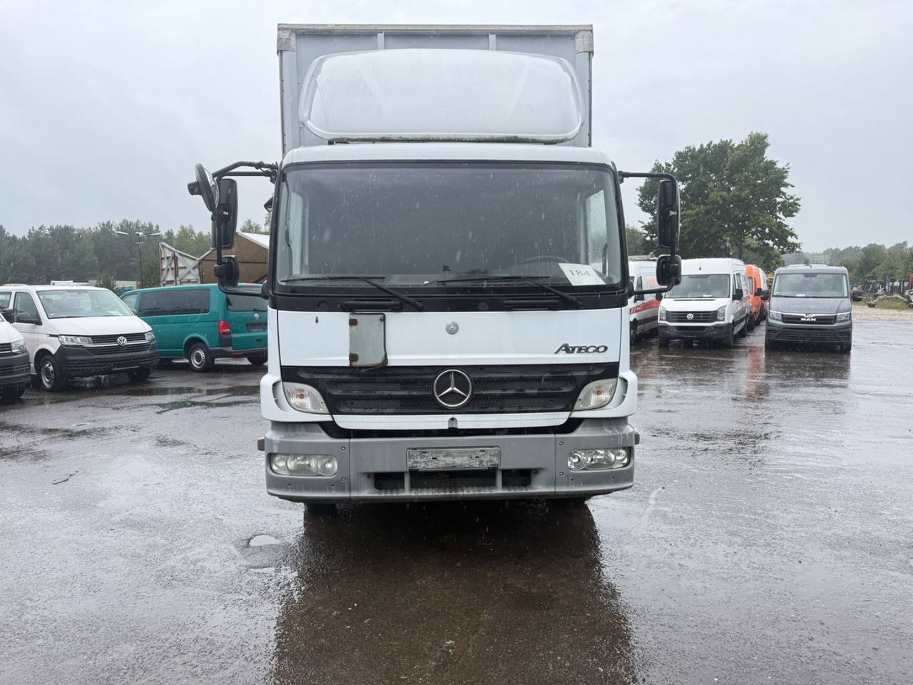 Mercedes-Benz Atego 1222 LbW Klima - Tenteli kamyon: fotoğraf 1 Mercedes-Benz Atego 1222 LbW Klima - Tenteli kamyon: fotoğraf 1