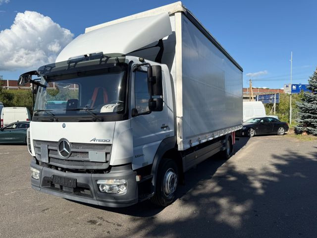 Mercedes-Benz Atego 1224 OM936 4x2 18 TKM - Tenteli kamyon: fotoğraf 2 Mercedes-Benz Atego 1224 OM936 4x2 18 TKM - Tenteli kamyon: fotoğraf 2