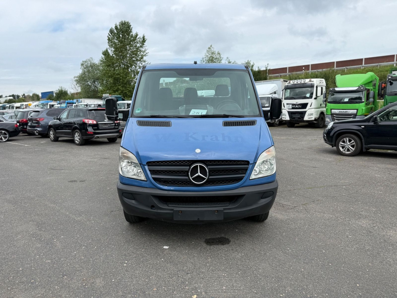 Mercedes-Benz Sprinter II Pritsche515 CDI - Tenteli kamyonet: fotoğraf 1 Mercedes-Benz Sprinter II Pritsche515 CDI - Tenteli kamyonet: fotoğraf 1