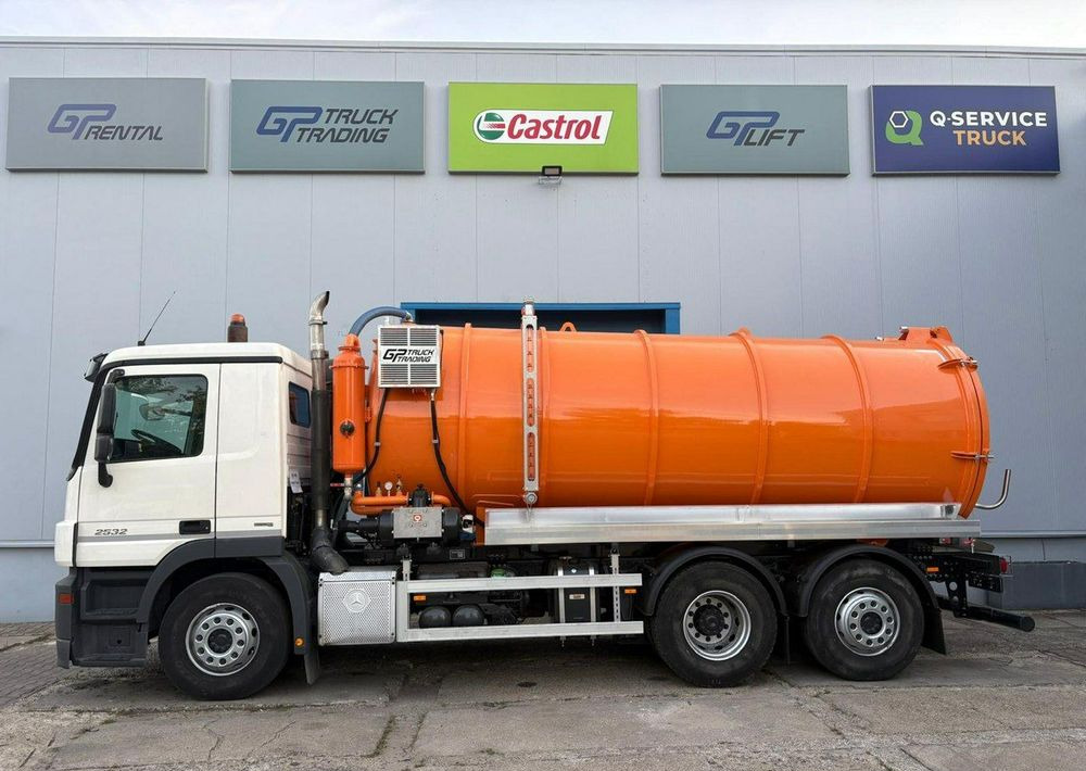 Mercedes-Benz Actros 2532 - Tanker kamyon: fotoğraf 2 Mercedes-Benz Actros 2532 - Tanker kamyon: fotoğraf 2