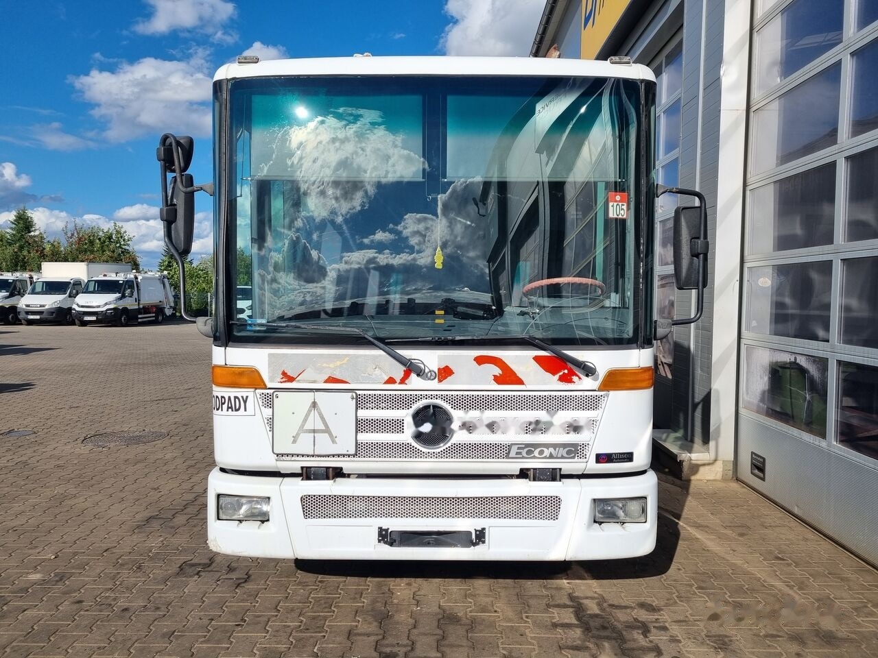 Mercedes-Benz Econic - Çöp kamyonu: fotoğraf 3 Mercedes-Benz Econic - Çöp kamyonu: fotoğraf 3
