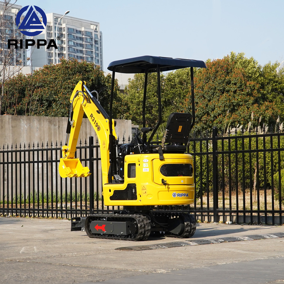 Rippa R319 Pilot Control|Kubota Engine|Euro 5|CE|Telescopic chassis|Lateral swing mini excavator - Mini ekskavatör: fotoğraf 3 Rippa R319 Pilot Control|Kubota Engine|Euro 5|CE|Telescopic chassis|Lateral swing mini excavator - Mini ekskavatör: fotoğraf 3