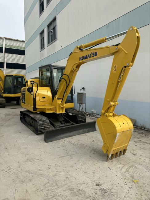 Komatsu PC56 - Mini ekskavatör: fotoğraf 1 Komatsu PC56 - Mini ekskavatör: fotoğraf 1