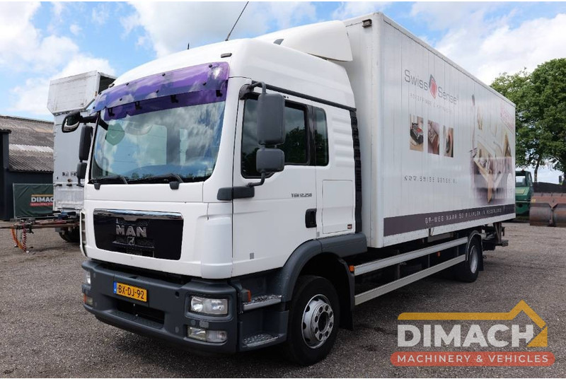 MAN TGM 12.290 wissellaadbak laadklep -loadlift MAN TGM met renova wissel laaldbak systeem ( BDF ) airco TOP !!verhuiswagen - Kapalı kasa kamyon: fotoğraf 1 MAN TGM 12.290 wissellaadbak laadklep -loadlift MAN TGM met renova wissel laaldbak systeem ( BDF ) airco TOP !!verhuiswagen - Kapalı kasa kamyon: fotoğraf 1