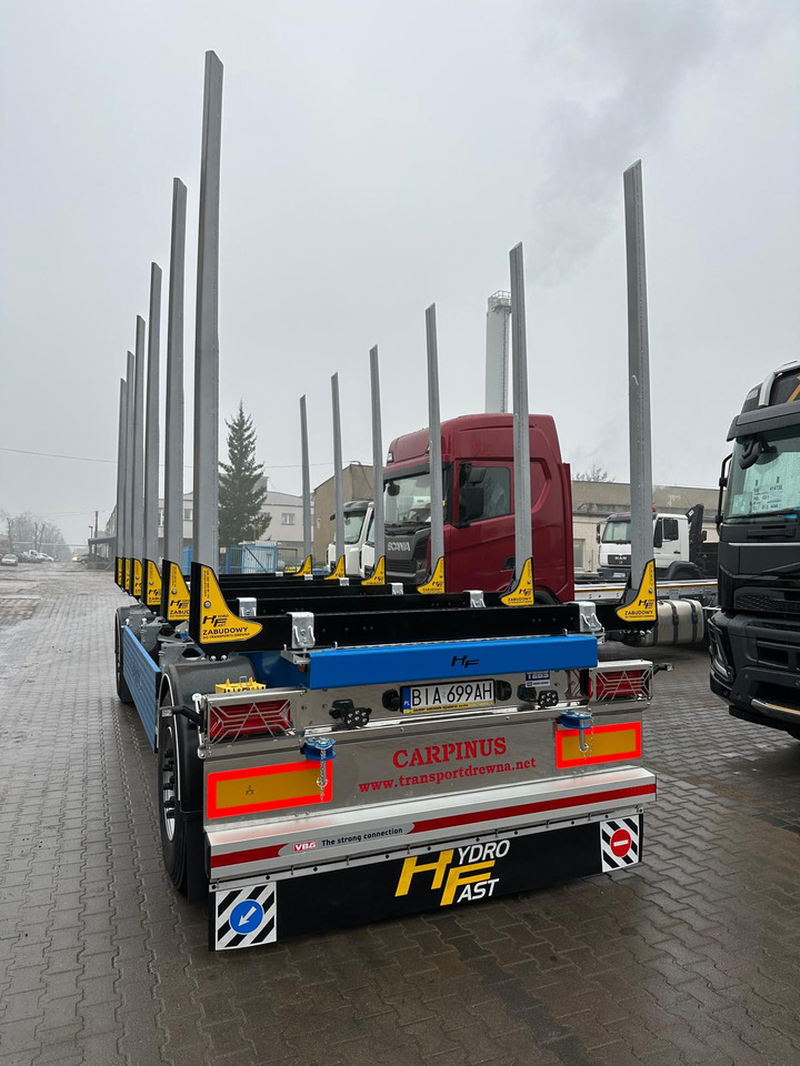 Hydrofast Przyczepa 2 osiowa do drewna stosowego HFP2/2-axle timber trailer HFP2 - Tomruk römorku: fotoğraf 2 Hydrofast Przyczepa 2 osiowa do drewna stosowego HFP2/2-axle timber trailer HFP2 - Tomruk römorku: fotoğraf 2
