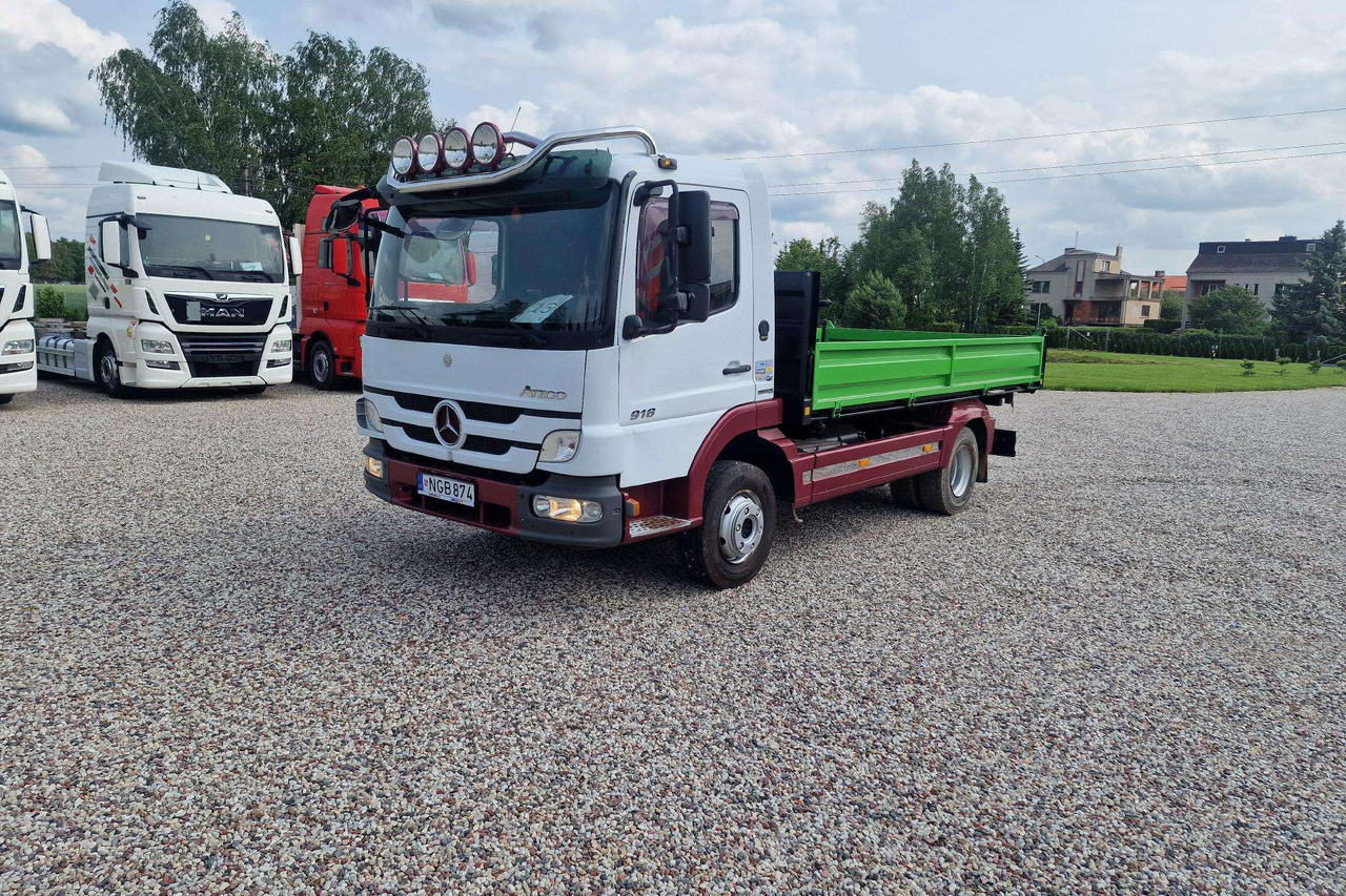 Mercedes-Benz ATEGO 918 - Damperli kamyon: fotoğraf 1 Mercedes-Benz ATEGO 918 - Damperli kamyon: fotoğraf 1