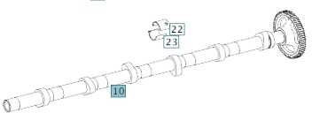 Wałek rozrządu Mercedes om 935/936 Używany. - Eksantrik mil - Kamyon: fotoğraf 1 Wałek rozrządu Mercedes om 935/936 Używany. - Eksantrik mil - Kamyon: fotoğraf 1