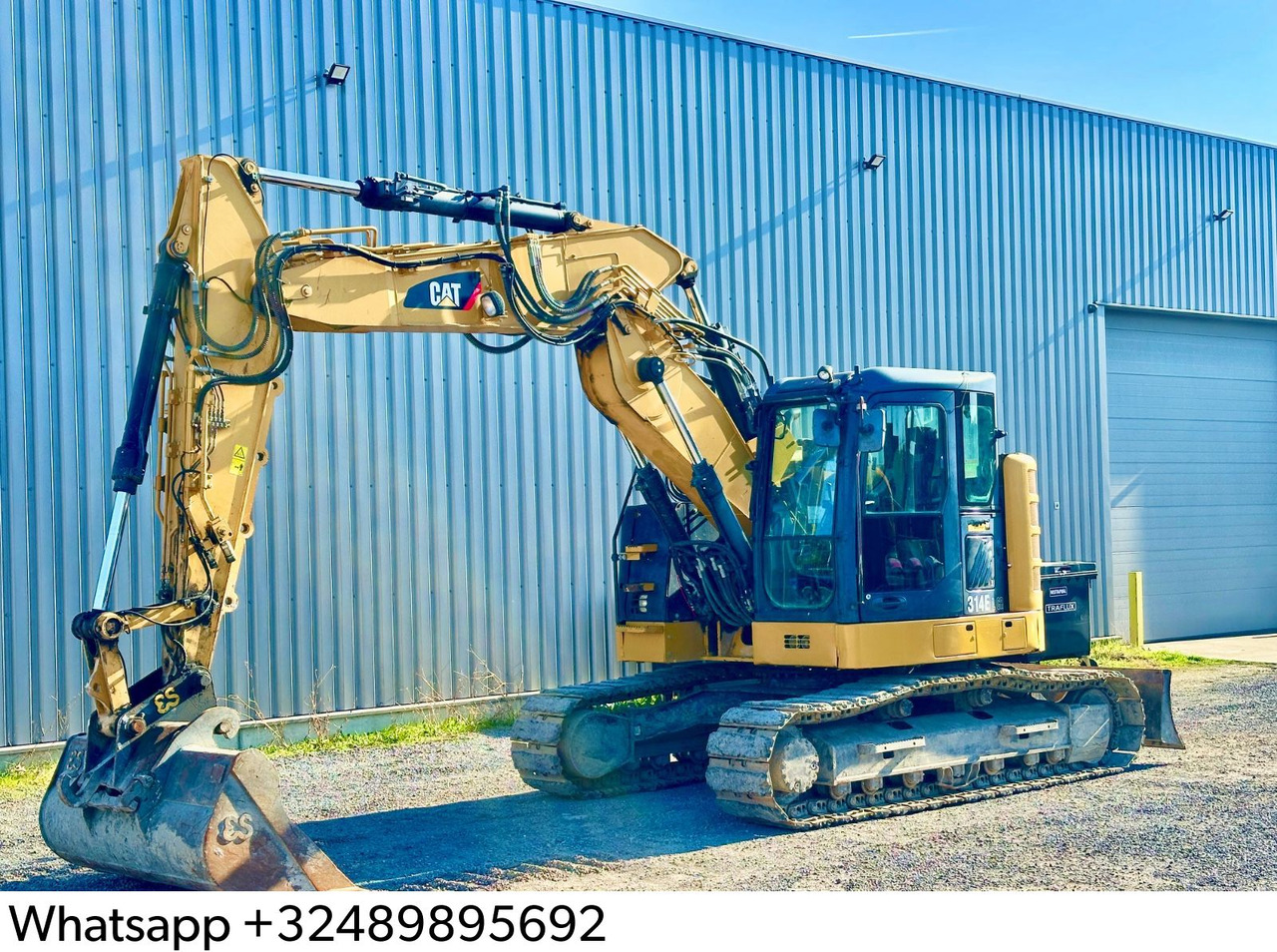 CAT 314EL CR - Paletli ekskavatör: fotoğraf 1 CAT 314EL CR - Paletli ekskavatör: fotoğraf 1