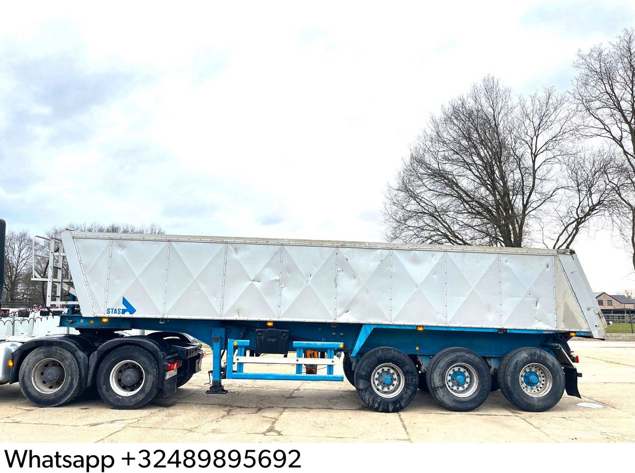 Stas SA339K/ALU/32 m3 - Damperli dorse: fotoğraf 1 Stas SA339K/ALU/32 m3 - Damperli dorse: fotoğraf 1
