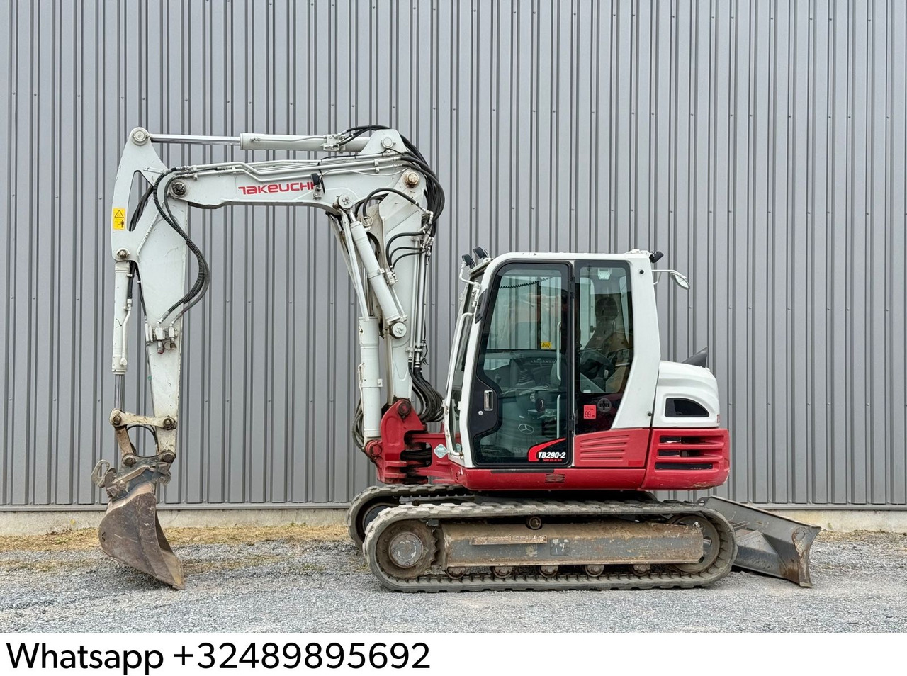 Takeuchi TB290 - Mini ekskavatör: fotoğraf 1 Takeuchi TB290 - Mini ekskavatör: fotoğraf 1