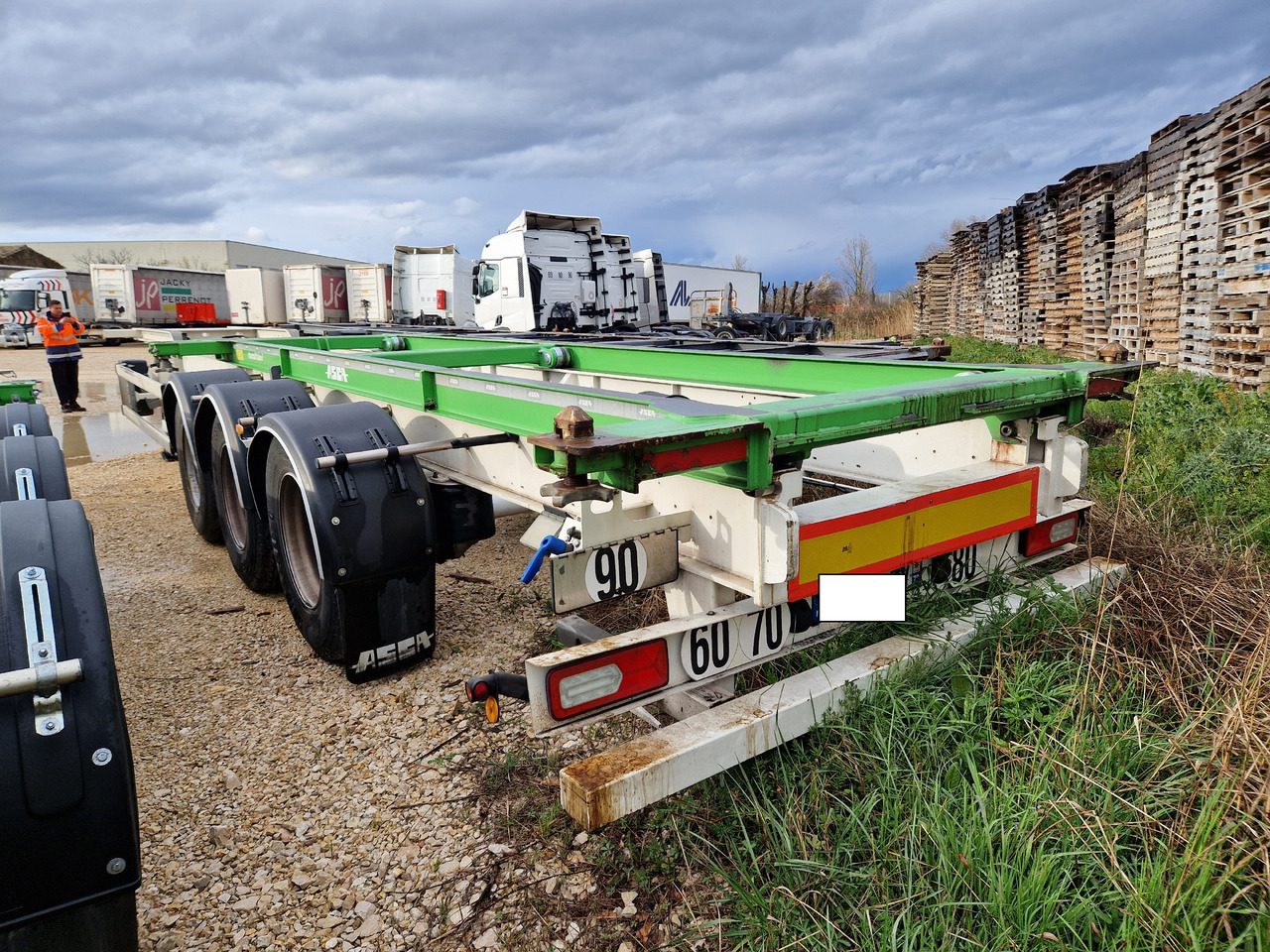 ASCA - Konteynır taşıyıcı/ Yedek karoser dorse: fotoğraf 2 ASCA - Konteynır taşıyıcı/ Yedek karoser dorse: fotoğraf 2