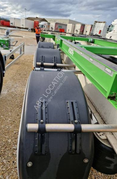 Asca CHARIOT COULISSANT - Konteynır taşıyıcı/ Yedek karoser dorse: fotoğraf 4 Asca CHARIOT COULISSANT - Konteynır taşıyıcı/ Yedek karoser dorse: fotoğraf 4