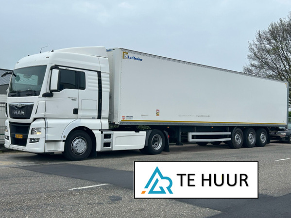 MAN TGX + Leci oplegger te huur / €750 per week / Weektopper / Direct Inzetbaar - Çekici: fotoğraf 1 MAN TGX + Leci oplegger te huur / €750 per week / Weektopper / Direct Inzetbaar - Çekici: fotoğraf 1
