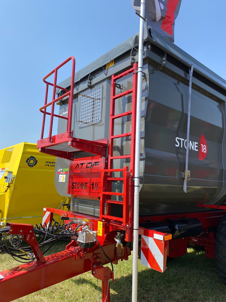 Ando Tech Tandemkipper / Trailer / Remorque / Rimorchio / Монолитный прицеп / Przyczepa skorupowa 16,3 t - Damperli traktör römorku: fotoğraf 3 Ando Tech Tandemkipper / Trailer / Remorque / Rimorchio / Монолитный прицеп / Przyczepa skorupowa 16,3 t - Damperli traktör römorku: fotoğraf 3