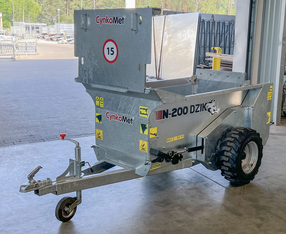 Cynkomet Miststreuer / Manure spreader / Epandeur à fumier N-200 DZIK - Gübresi serpme makinesi: fotoğraf 1 Cynkomet Miststreuer / Manure spreader / Epandeur à fumier N-200 DZIK - Gübresi serpme makinesi: fotoğraf 1