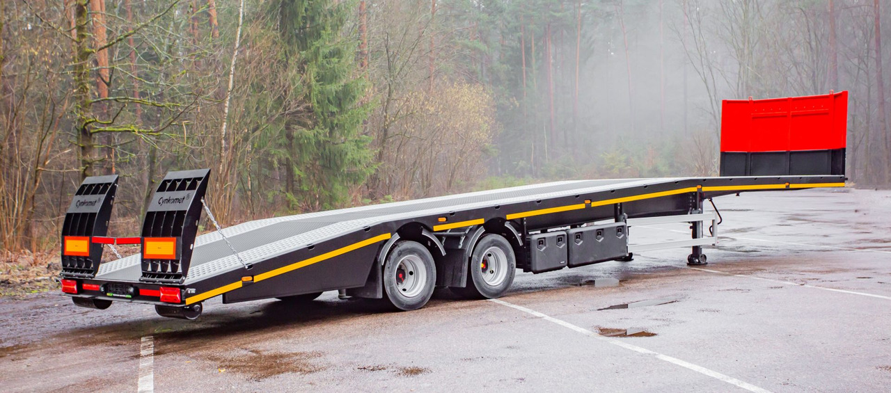 Yeni Açık/ Sal dorse Cynkomet Plattformauflieger - Anhänger / Semi-trailer / Semi-remorque / Semirremolque plataforma / Semirimorchio con piattaforma / Naczepa platformowa 27 t: fotoğraf 12