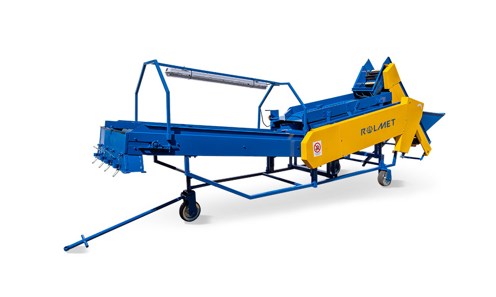 ROLMET Kartoffelsortierer / Potato sorting machine / Trieuse de pomme de terre / Selezionatrice per patate / Clasificador de patatas / Картофелесортировочная машина / Sortownik do ziemniaków M614/2 - Patates makinası: fotoğraf 3 ROLMET Kartoffelsortierer / Potato sorting machine / Trieuse de pomme de terre / Selezionatrice per patate / Clasificador de patatas / Картофелесортировочная машина / Sortownik do ziemniaków M614/2 - Patates makinası: fotoğraf 3