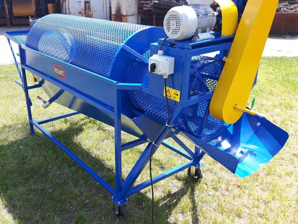 Rolmet Trommelwaschmaschine / Vegetables washing / Machine Laveuse de légume / Lavatrice agroalimentare / Lavadora de verduras / Барабанная мойка / Płuczka bębnowa PB-1 - Hasat sonrası ekipman: fotoğraf 4 Rolmet Trommelwaschmaschine / Vegetables washing / Machine Laveuse de légume / Lavatrice agroalimentare / Lavadora de verduras / Барабанная мойка / Płuczka bębnowa PB-1 - Hasat sonrası ekipman: fotoğraf 4