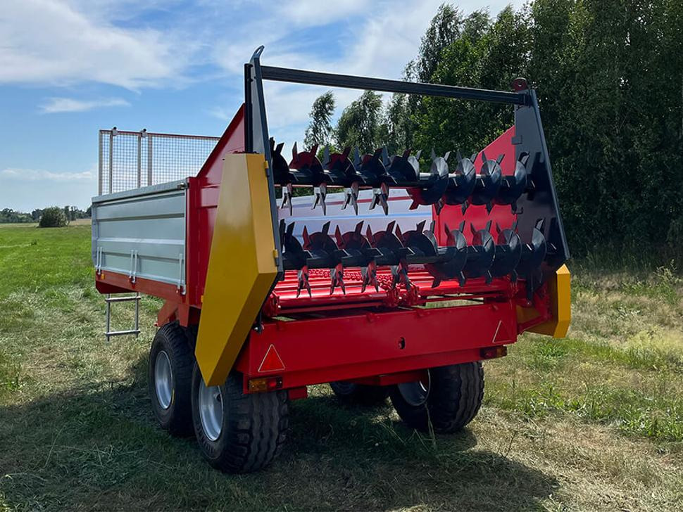 Roltrans Miststreuer / Manure spreader / Epandeur à fumier / Esparcidor de estiércol / Spandiletame / Разбрасыватель органических удобрений/ Rozrzutnik obornika N250/3 LEO 6 t - Gübresi serpme makinesi: fotoğraf 5 Roltrans Miststreuer / Manure spreader / Epandeur à fumier / Esparcidor de estiércol / Spandiletame / Разбрасыватель органических удобрений/ Rozrzutnik obornika N250/3 LEO 6 t - Gübresi serpme makinesi: fotoğraf 5