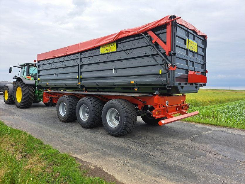 Techmont Anhänger / Trailer / Remorque / Rimorchio / Прицеп / Przyczepa tridem PTW 21 t - Damperli traktör römorku: fotoğraf 1 Techmont Anhänger / Trailer / Remorque / Rimorchio / Прицеп / Przyczepa tridem PTW 21 t - Damperli traktör römorku: fotoğraf 1