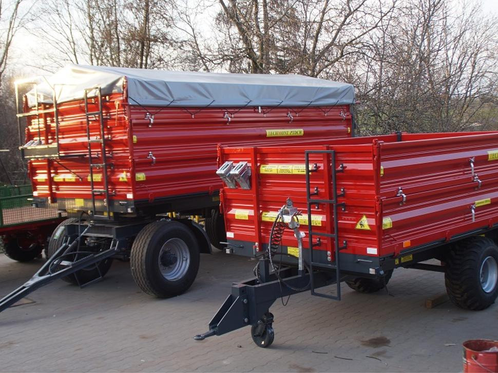 Techmont Anhänger / Trailer / Remorque / Rimorchio / Прицеп двухоосный бортовой / Przyczepa dwuosiowa PTD16 12 t - Damperli traktör römorku: fotoğraf 3 Techmont Anhänger / Trailer / Remorque / Rimorchio / Прицеп двухоосный бортовой / Przyczepa dwuosiowa PTD16 12 t - Damperli traktör römorku: fotoğraf 3