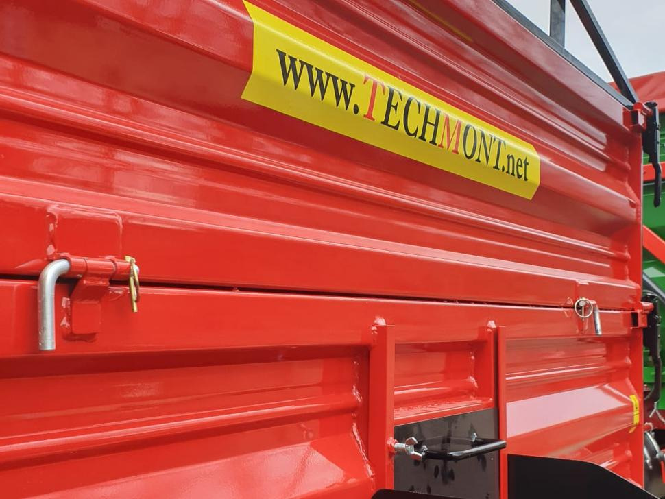 Yeni Damperli traktör römorku Techmont Anhänger / Trailer / Remorque / Rimorchio / Прицеп двухосный тандем / Przyczepa tandem PTTCW 310 10 t: fotoğraf 7