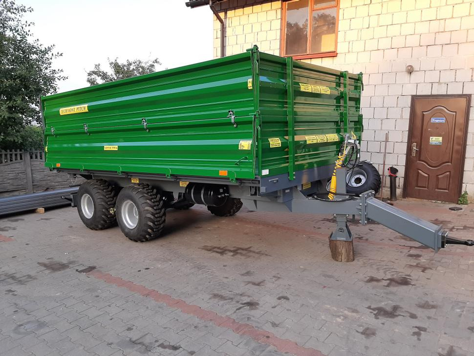 Techmont Anhänger / Trailer / Remorque / Rimorchio / Прицеп двухосный тандем / Przyczepa tandem PTTCW 310 10 t - Damperli traktör römorku: fotoğraf 3 Techmont Anhänger / Trailer / Remorque / Rimorchio / Прицеп двухосный тандем / Przyczepa tandem PTTCW 310 10 t - Damperli traktör römorku: fotoğraf 3