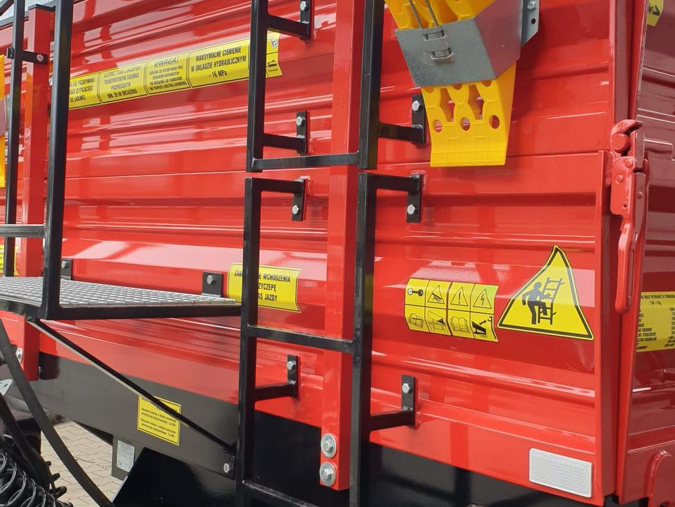Yeni Damperli traktör römorku Techmont Anhänger / Trailer / Remorque / Rimorchio / Прицеп двухосный тандем / Przyczepa tandem PTTCW 310 10 t: fotoğraf 22