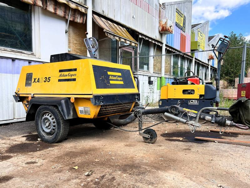 Atlas copco XAS 35 COMPRESSEUR 9BAR SUR REMORQUE (NET DE TVA) - Hava kompresörü: fotoğraf 2 Atlas copco XAS 35 COMPRESSEUR 9BAR SUR REMORQUE (NET DE TVA) - Hava kompresörü: fotoğraf 2