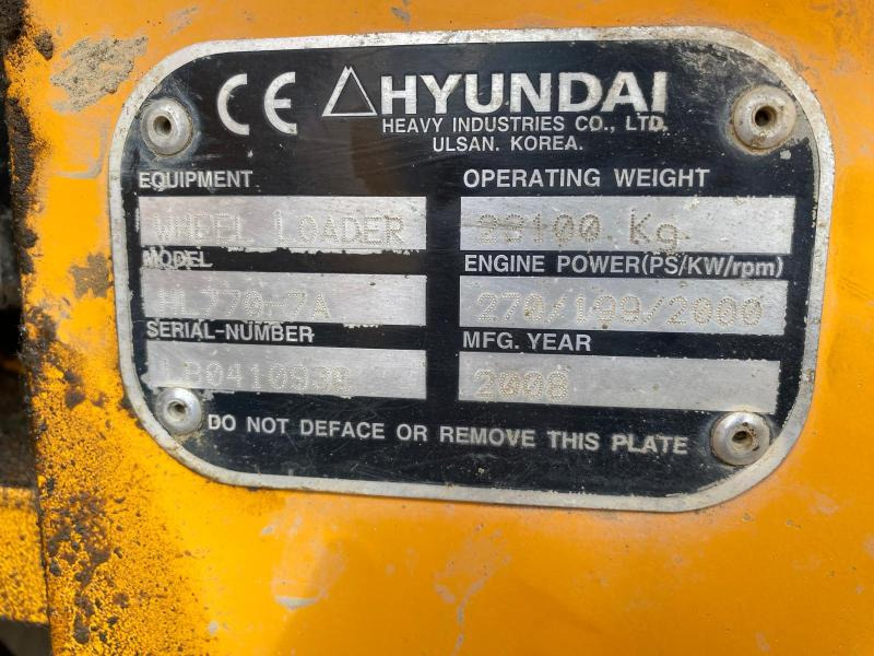 HYUNDAI Chargeuse articulé HL770-7A 23T finansal kiralama HYUNDAI Chargeuse articulé HL770-7A 23T: fotoğraf 23